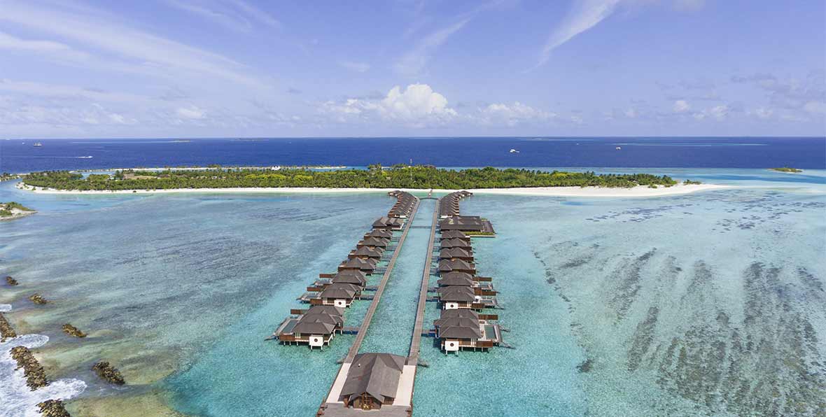 water villas en Paradise Island Resort Maldivas