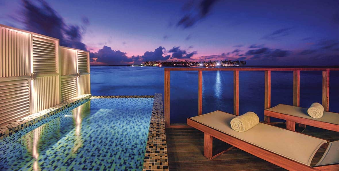 Oblu Sangeli Maldives Water Villa Pool - arenatours.com