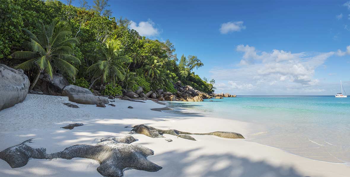 playa en Constance Lemuria Praslin