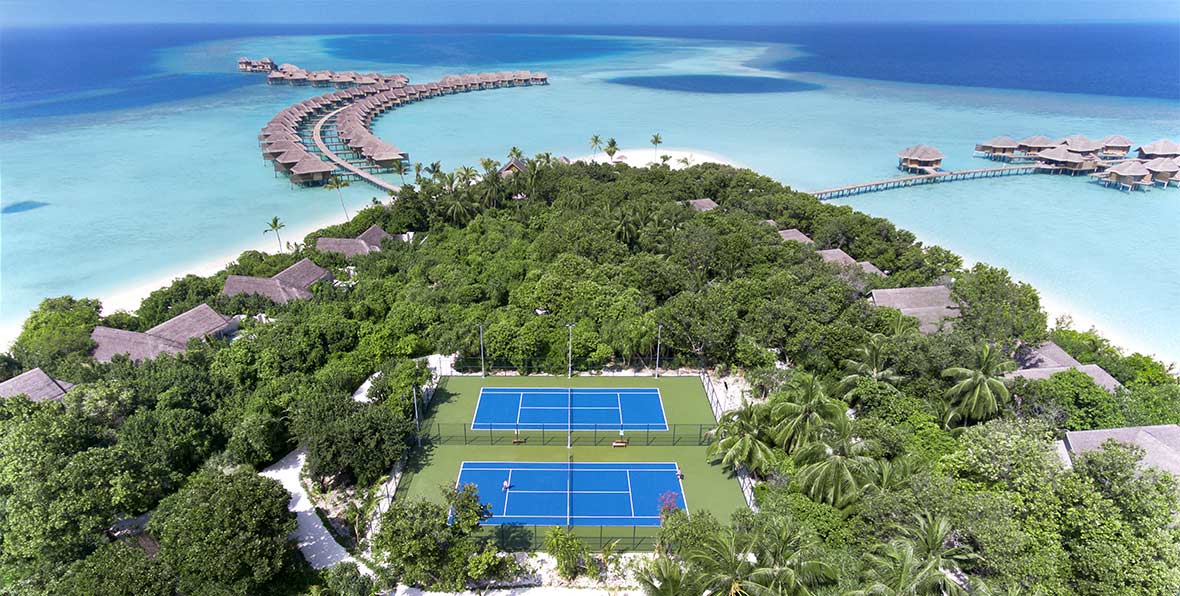 Vakkaru Maldives desde un drone