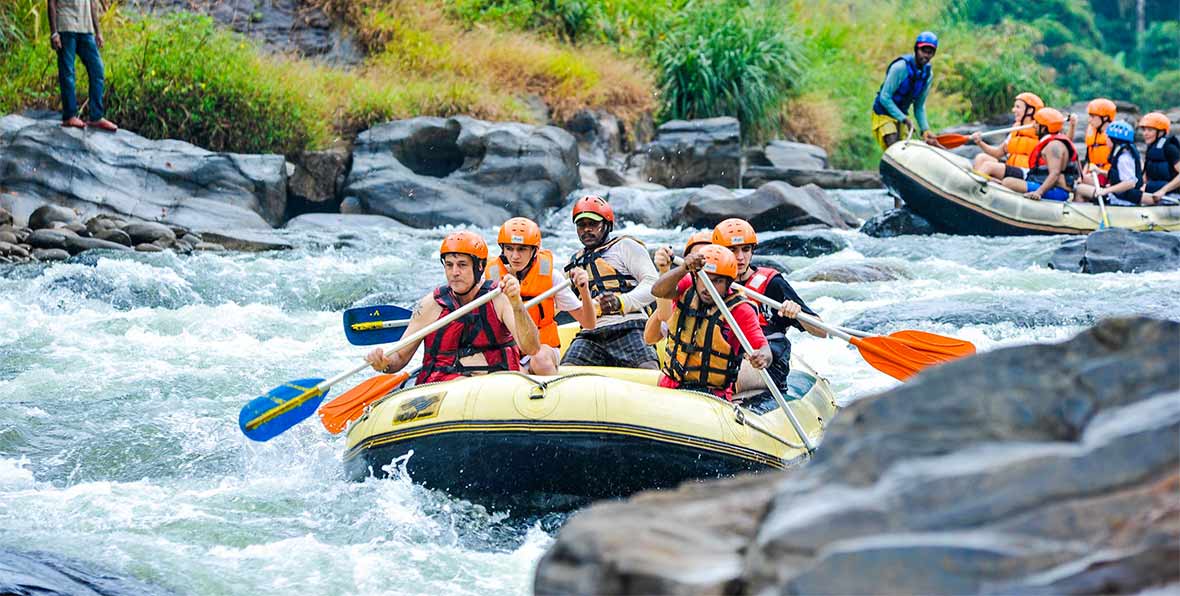 Rafting en Kitulgala