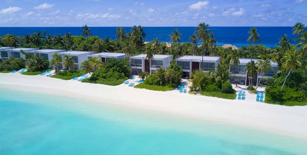 beach villas en Kandima Maldives