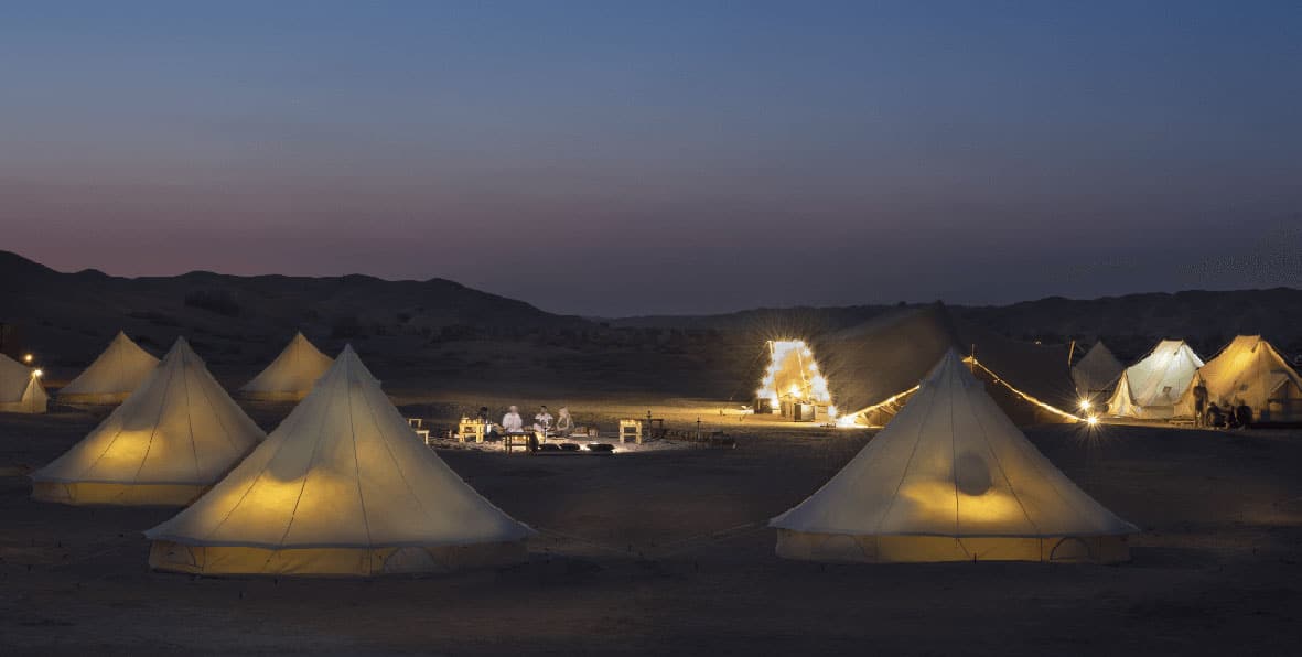 Magic Private Camp Oman - arenastours.com -