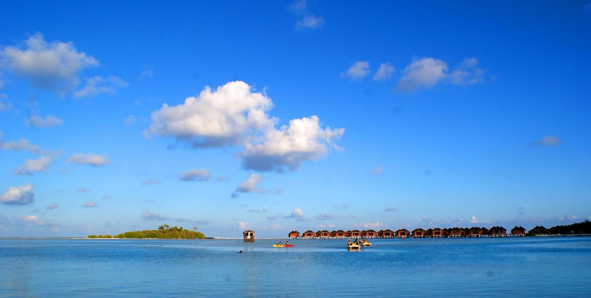 Océano y water villas en Cinnamon Dhonveli Maldives