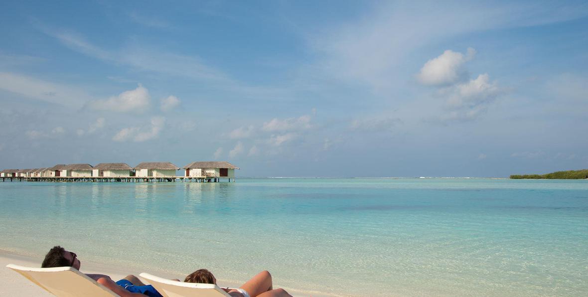 Playa y Water Villas en Cinnamon Dhonveli Maldives