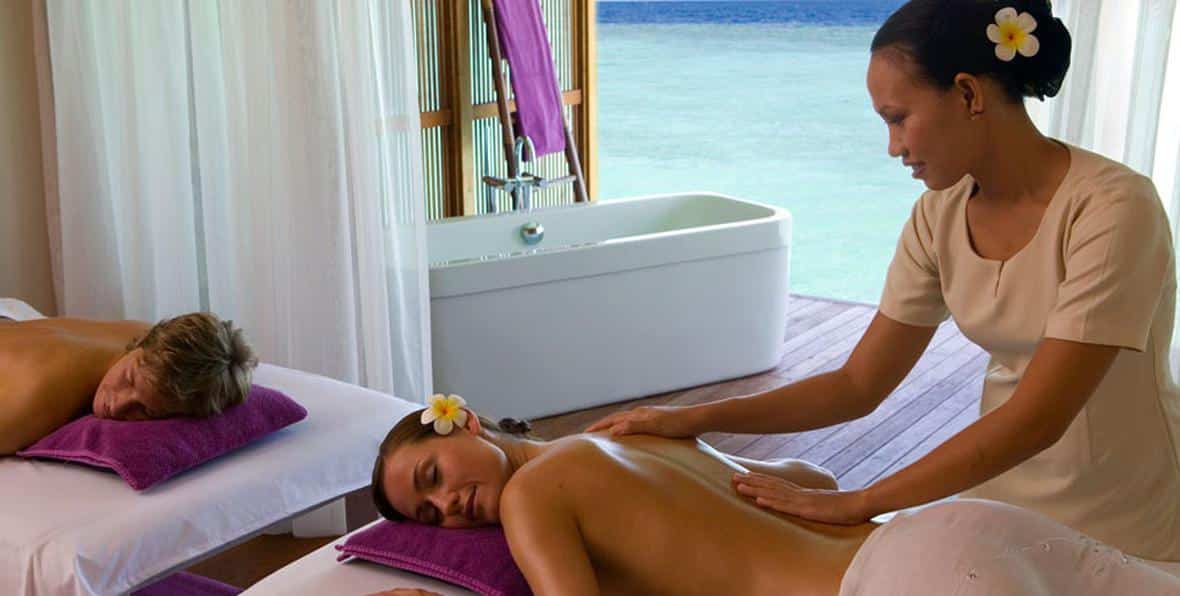 Dhunise Spa en Vilamendhoo Island Resort